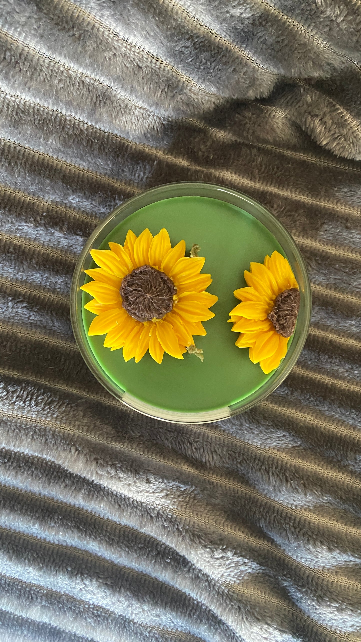 Sunflower Spring Bouquet- Bowl Candle