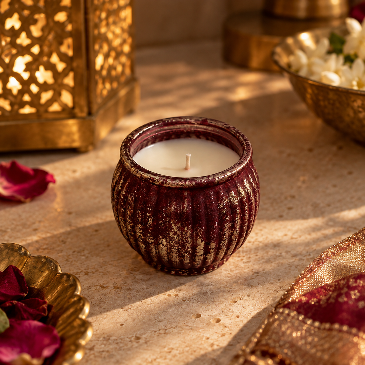 Kulhad Jar Candle - Tranquil Lavender
