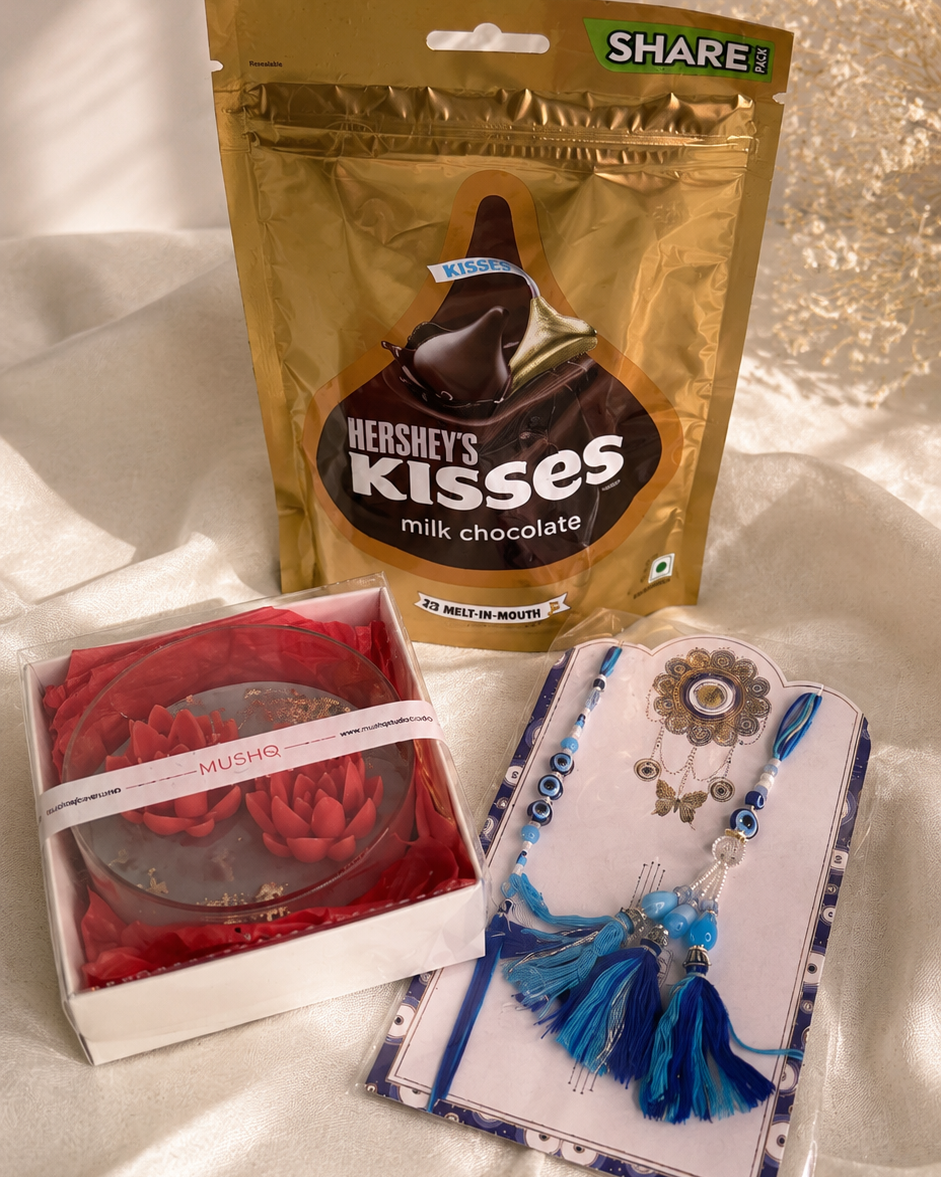 Rakhi Gift Edit for Brother & Sister-in-Law - The Bloom & Bond Box