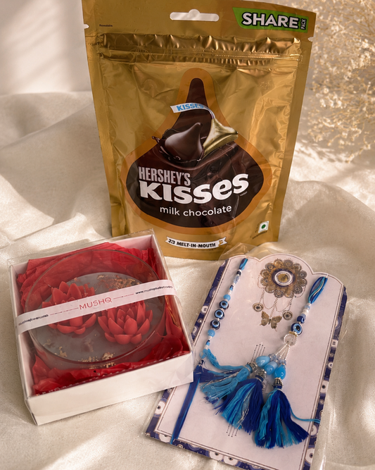 Rakhi Gift Edit for Brother & Sister-in-Law - The Bloom & Bond Box