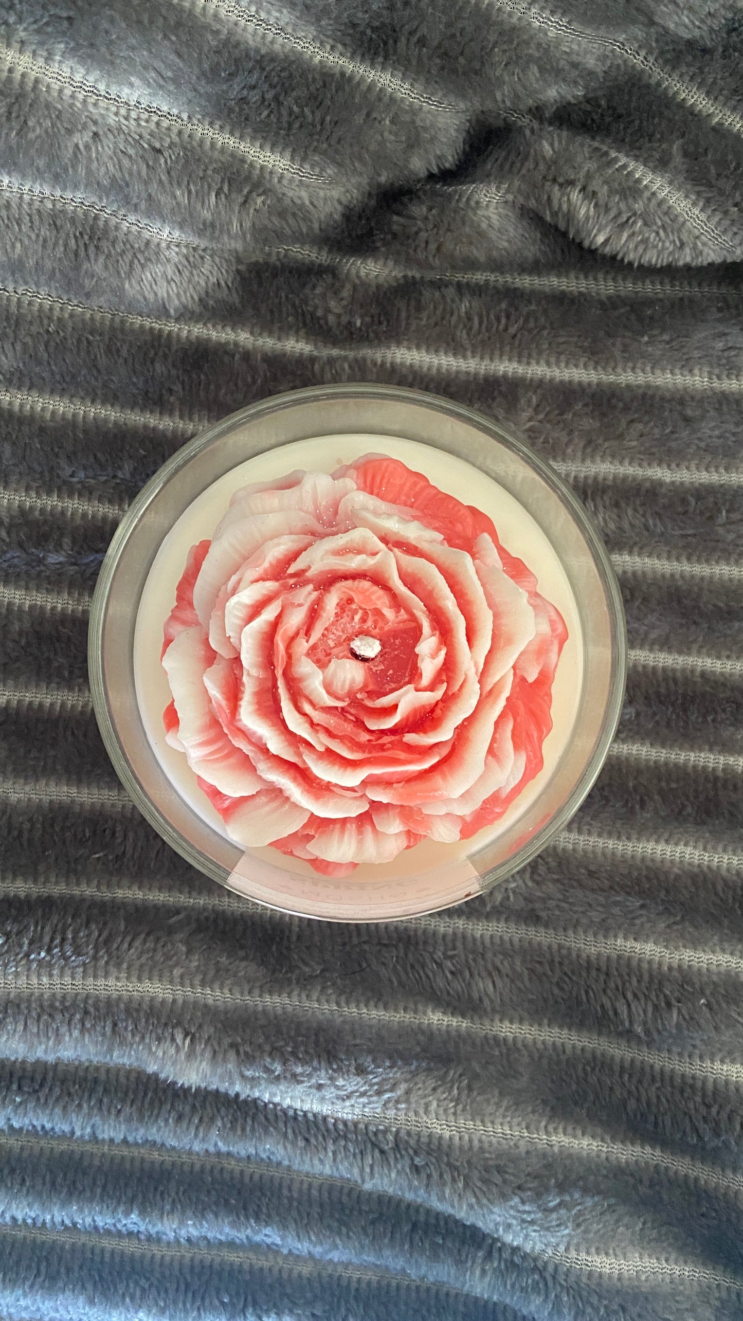 Peony Spring Bouquet (Medium) - Bowl Candle