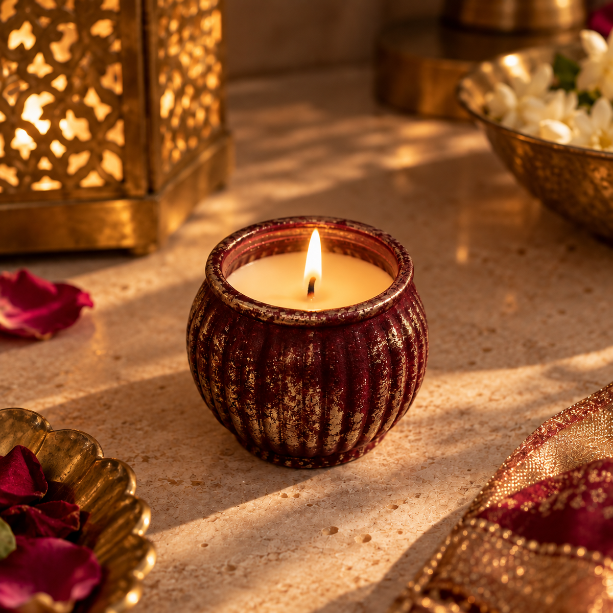 Kulhad Jar Candle - Tranquil Lavender
