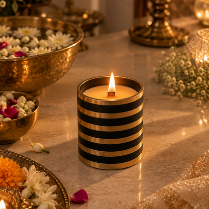 Festive Jar Candle - Petrichor & Neroli